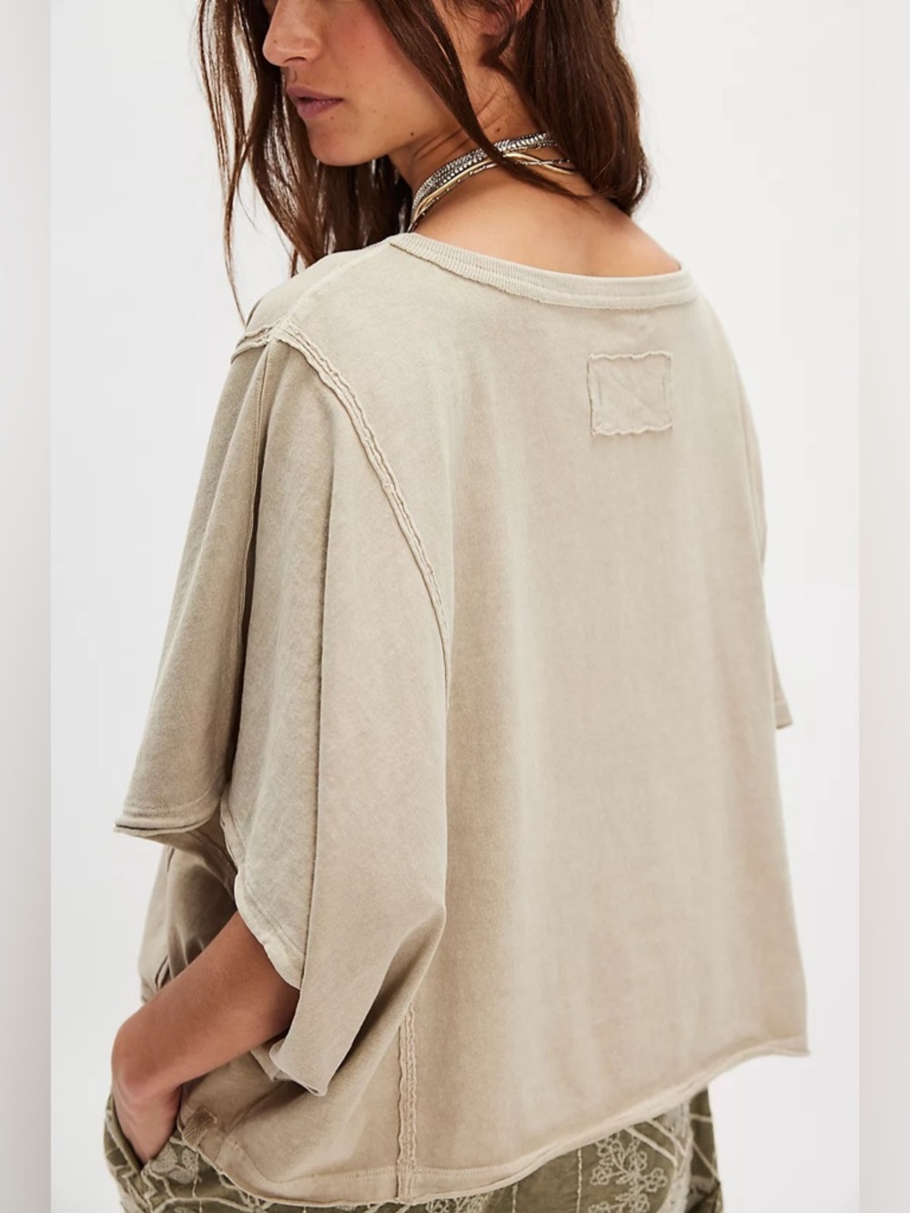 ( FP-21) Free People We The Free Next Level Tee - Picture 2 of 2